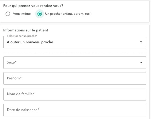 book for someoneelse FR