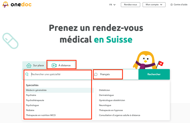search video consultation FR