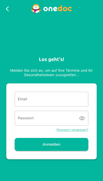 sign in app DE